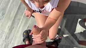 he punishes my mouth with big cock?