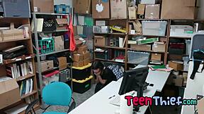 i-i got a blowjob in the office from penelope reed for stealing, it was so wrong but felt good