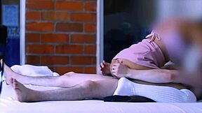 Cheating Hermanastro Mayor With Sister’s Friend In Secret Hideout