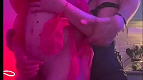 Trans Girlfriend Engages in Oral Sex with Sexy Neighbor While Performing Anal Masturbation