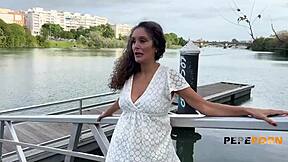 mavi bubbly gilf wants that young cock double fucking her hard