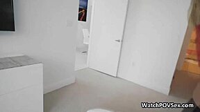 Girlfriend goes from dildo prank to deep anal fucking!