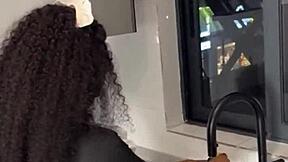 Ebony Maid Caught Riding Boss! Full Video!