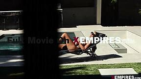 Cute Teen Ameena Green Fucks a Big Hard Cock