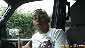 kara novak, bukkake slut, takes messy facial cumshots!