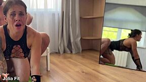 Девушка из Mortal Kombat забивает анал победу с безупречным конч-финалом