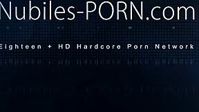 this teen's spooning fucking is a sensational delight