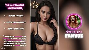 Hot AI-Generated Babes In Lingerie