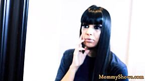 Alluring stepmom says, 'Pleasure me, teen.'