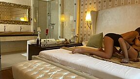 Can The Latina Maid Handle Being Fucked By A Horny Couple For An Hour?