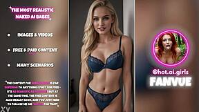 Hot AI-Generated Babes In Lingerie