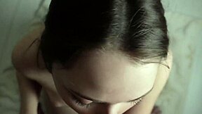 quick blowjob to stepbrother while girlfriend showers?