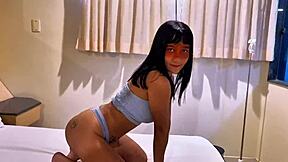 I choke on Kai Kemi's cock