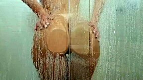 Hot Sister-In-Law Naked In Shower Moaning