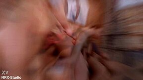 Destroying Mia Grandy's Holes! Real Orgasms!