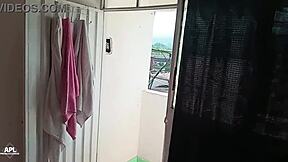 Neighbor In Short Clothes For Creampie