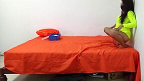 brazen woman dominates with her body in homemade fetish scene