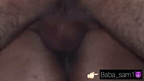 cum shot on virgin girl's ass