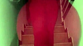 I'm a hot latina with big tits getting fucked after entering the house