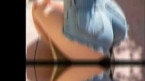 Lily Hayes Shows Off Her Big Ass In AI Nude! Teen Babe Poses Nude With Stunning Curves!