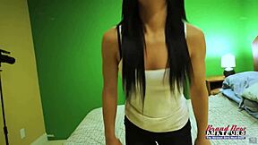 Carmen, suck cock and rim ass before banging?