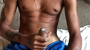 pau gigante talks dirty while unloading a massive solo load.