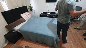 I invited some friends over to watch the women kissing passionately during a crazy fuck session