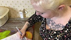 instead of doing homework she sucked my dick 😏