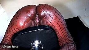 Oh god, that Ghana fan ripped my clothes and fucked my ass hard in doggystyle!