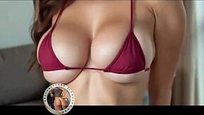 Lily Hayes Shows Off Her Big Ass In AI Nude! Teen Babe Poses Nude With Stunning Curves!