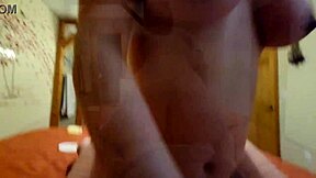 Damn! Stepmom lures stepson with lotion on pregnant belly