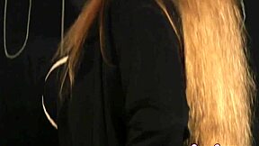 student dominas tug cum