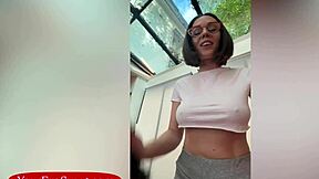 Hot Big Tits Stepsis Plays With Pussy And Squirts In Homemade Video