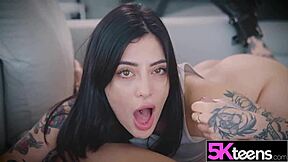 Wow! 5kteen 18+s Latina Tabatha Lust Rocks Hardcore Scene!
