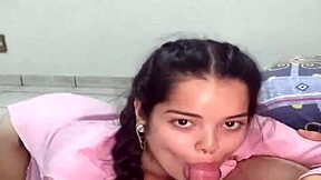 i gave white moon deepthroat blowjob and she rode me