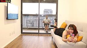 esse grande entrou todo com jeitinho na novinha emo.