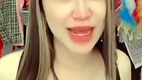 big tits teen shows off sexy curves for wild fun