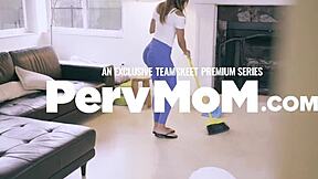 teen besties learn sucking in class