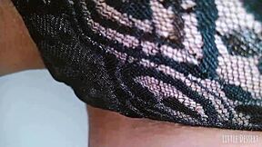 A cute latina babe engages in private activity in a public restroom, captured on hidden camera.