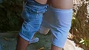 Happy New Year Horny Ones Fucking Behind An Abandoned House