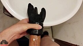 i made a fleshligt at work for my big coc