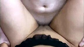 petite latina with big tits gets hardcore missionary after college