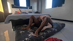 He sucked my pussy and ass, lubin' for thick dick!