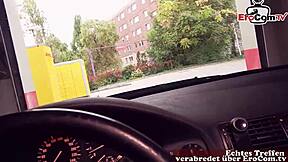 uhh, shy student tourist tryin outdoor sex with german pickup guy... so nervous!