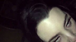 look at this amateur 19yr old spanish girl deepthroating that big black cock