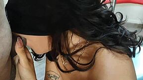 wet mexican teen of 21 blows and fucks 45-year-old man