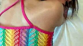 candie cross is a natural petite teen bent over doggystyle