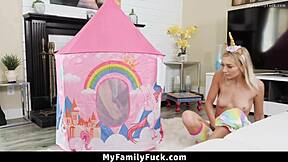 curiosity leads stepsiblings to pleasurable learning experience together