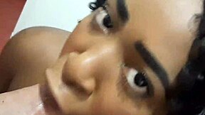 stopped cleaning just to get a hot creampie inside full on red