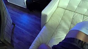 Stepdad says, 'Come here, Alina, let's fuck on the couch.'